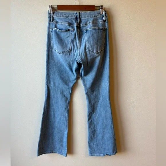 Frame Women's Le High Flair Blue Jeans - Picture 4 of 4